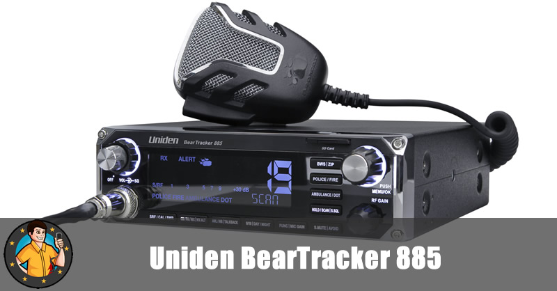Uniden BearTracker 885 CB Radio