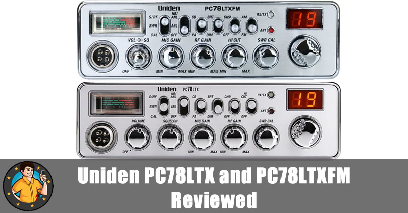 Uniden PC78LTX and PC78LTXFM cb radios